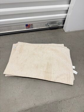 Neutral Beige Placemats Set of 4